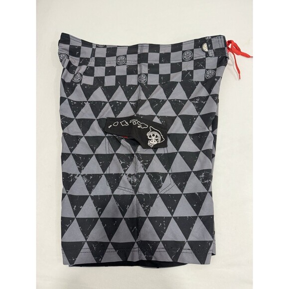 HIC 21" Shark Pit 8 Way Octo Super Stretch Boardshorts Size 36 - Picture 3 of 4